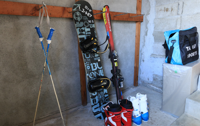 スキー用品乾燥室（冬季のみ）